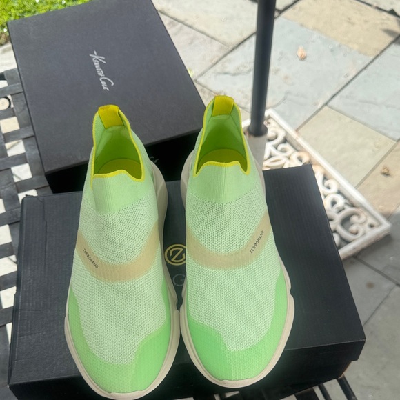 Zero grand Cole haan  Lime and Yellow Slip-On Sneakers - Picture 1 of 9